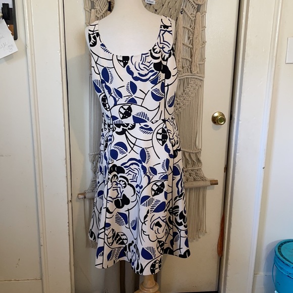 Vanessa Virginia Anthropologie swing dress size 14 - Picture 5 of 7